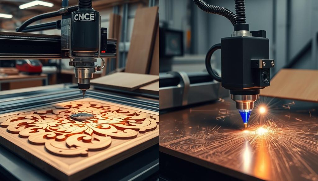 CNC Router vs Laser Cutting