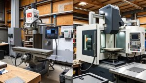 cnc milling vs cnc milling center differences and similarities