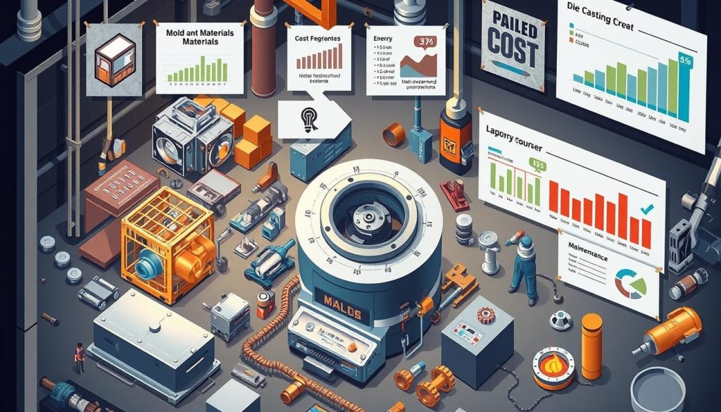 die casting cost components