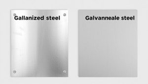 galvanized vs galvannealed steel