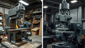 horizontal vs vertical milling