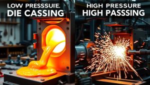 low pressure vs high pressure die casting cost contrast