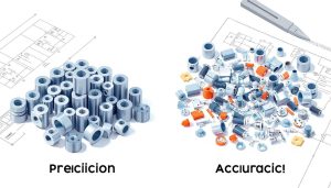 precision vs accuracy in engineering manufacturing