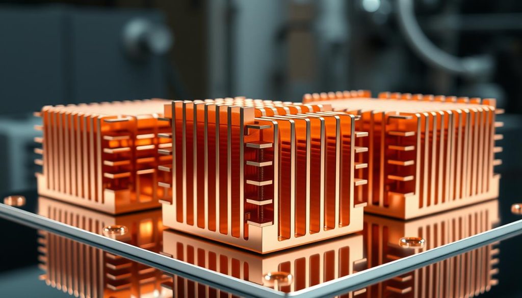 copper heat sinks