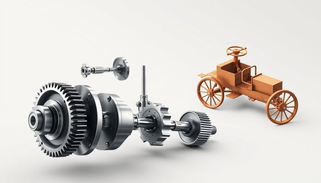 evolution of rack and pinion