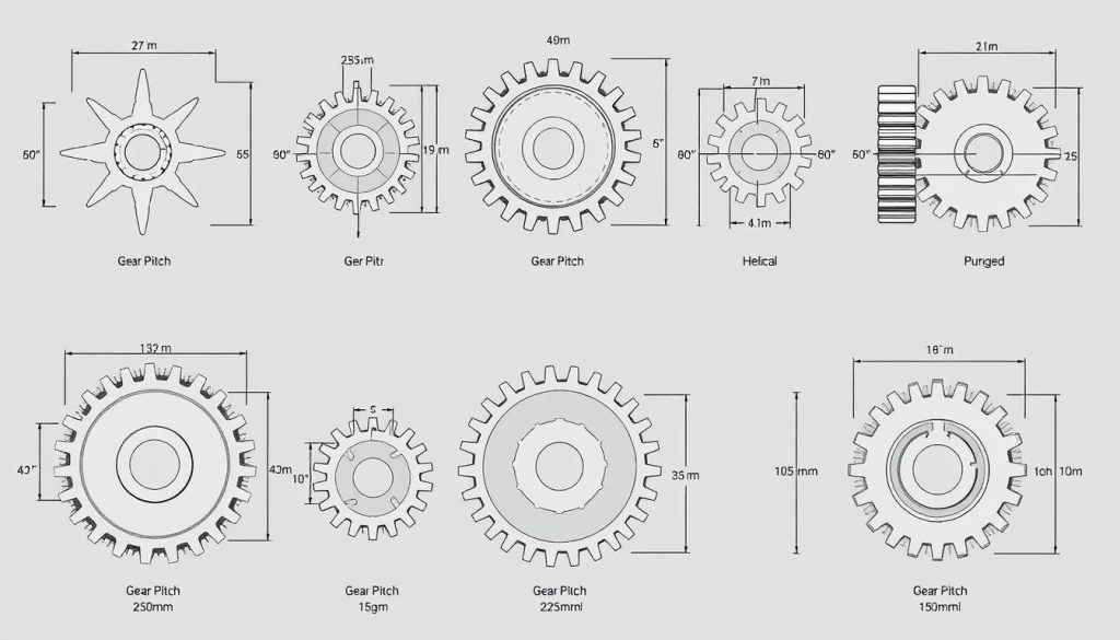 gear pitch standards