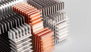 what are heat sinks made of